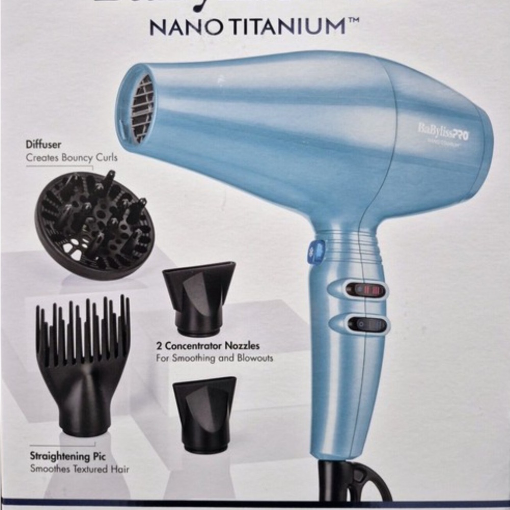 BaByliss Blue Grooming Tool with Titanium Technology